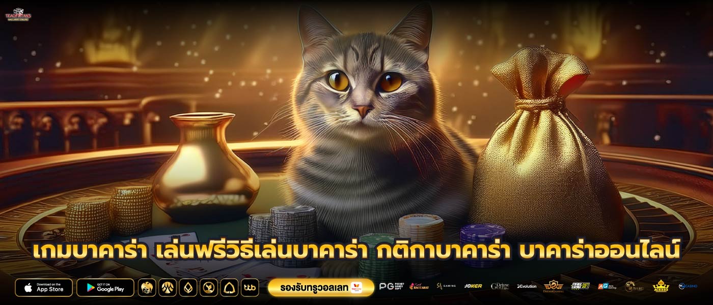 เกมบาคาร่า เล่นฟรีวิธีเล่นบาคาร่า กติกาบาคาร่า บาคาร่าออนไลน์